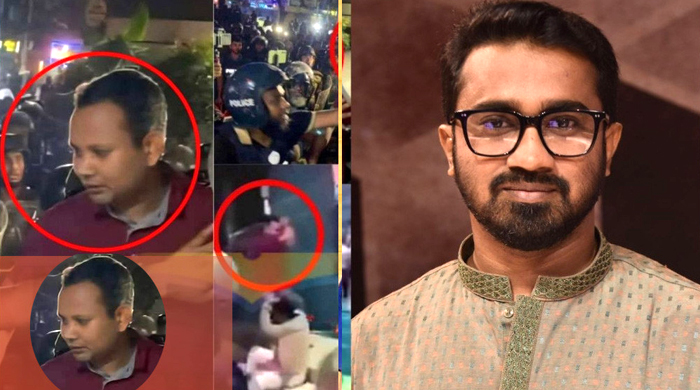 মেরুন পোশাকধারী হামলাকারীর পরিচয় প্রকাশ করলেন রাশেদ খান