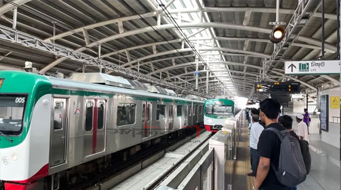 সকাল থেকে মেট্রোরেল চলাচল স্বাভাবিক