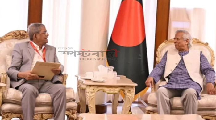 সন্ধ্যায় প্রধান উপদেষ্টার সঙ্গে সাক্ষাৎ করবেন মির্জা ফখরুল