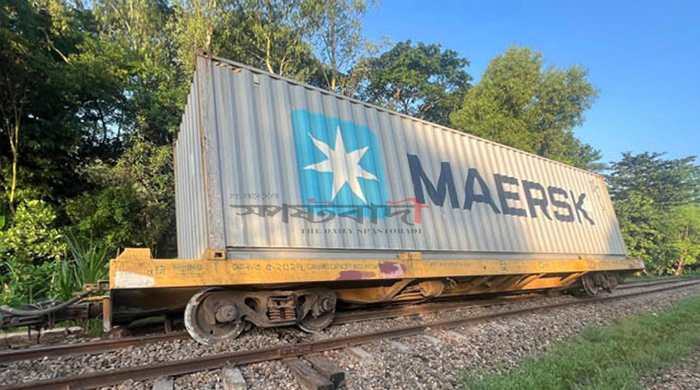 ‎চট্টগ্রামে মালবাহী ট্রেন লাইনচ্যুত